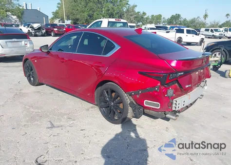 2021 Lexus Is 350 F Sport from USA, damaged, VIN JTHGZ1B27M5041855